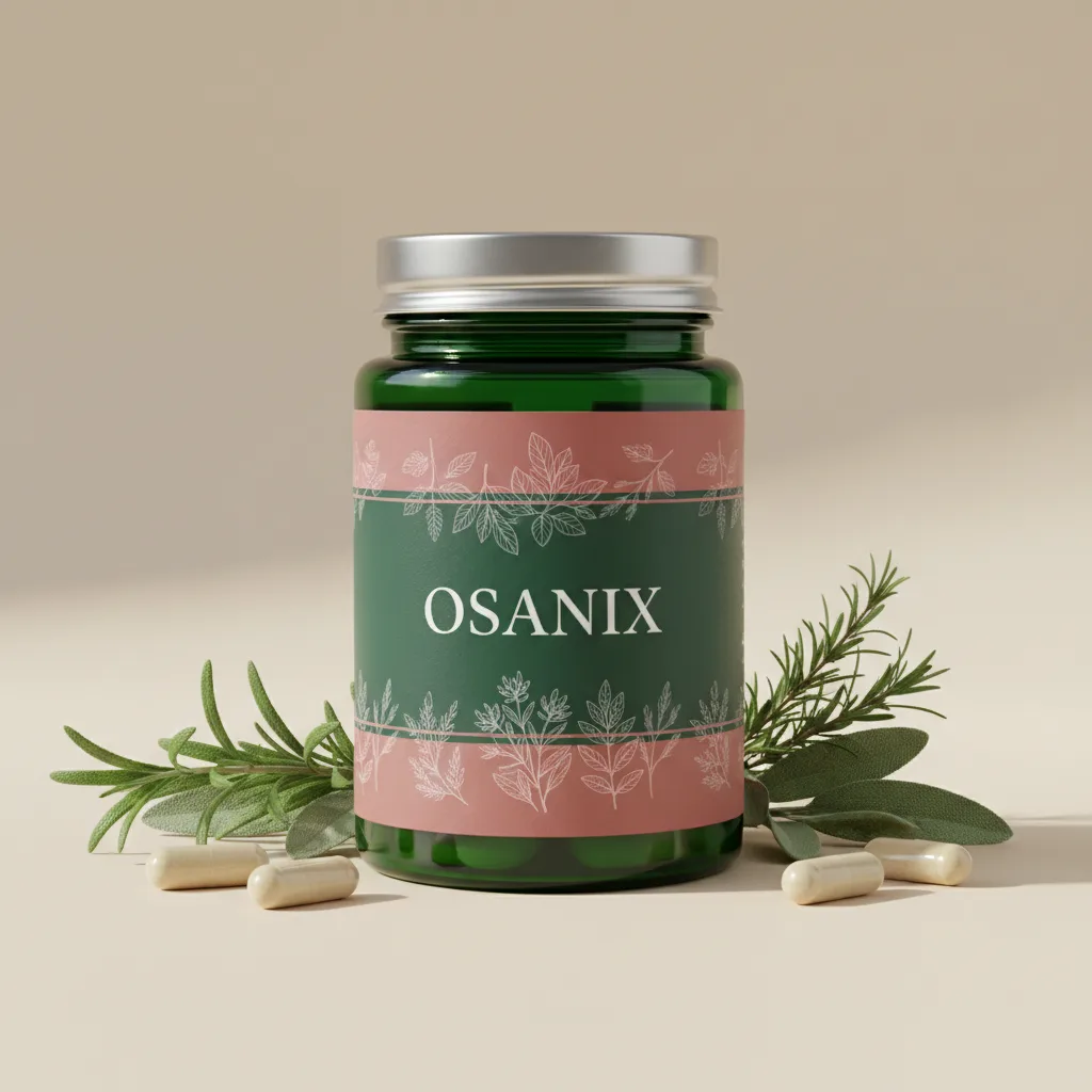 Osanix kosttilskud flaske - plantebaseret stofskifte kosttilskud Danmark